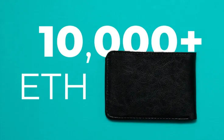 Number of Wallets with 10,000+ ETH Hits New High